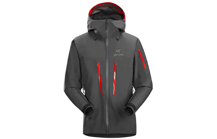 Мужская куртка Arcteryx Alpha SV (черная) — фото 6