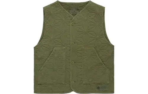 Timberland X CLOT SS23 Vests Men's Grape Leaf V Neck Moderate Other