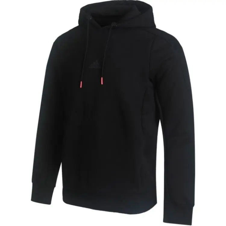 Adidas Sweatshirts Men's Black Hooded Moderate