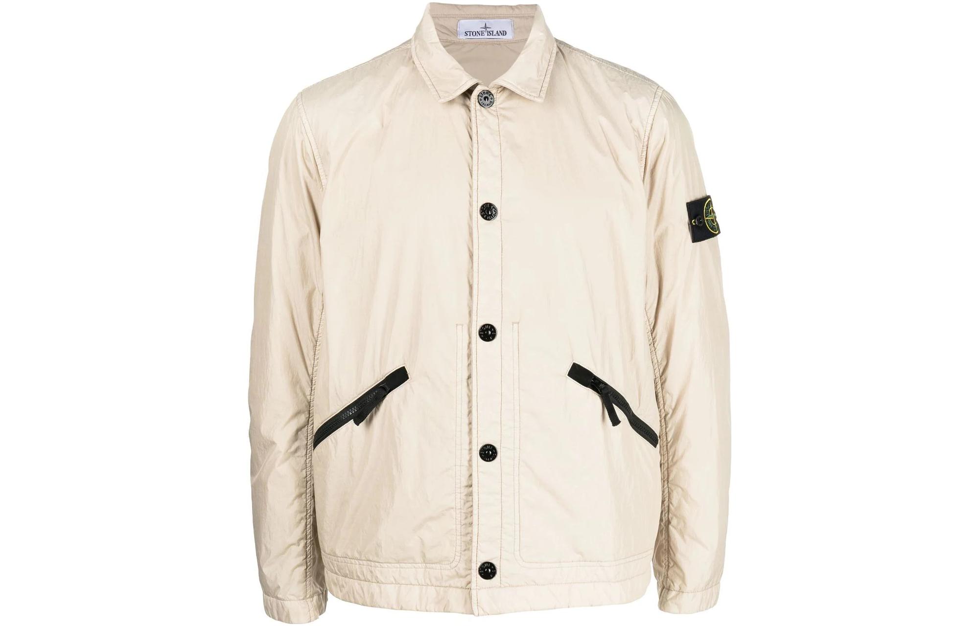 Мужская куртка STONE ISLAND SS23 (бежевая)