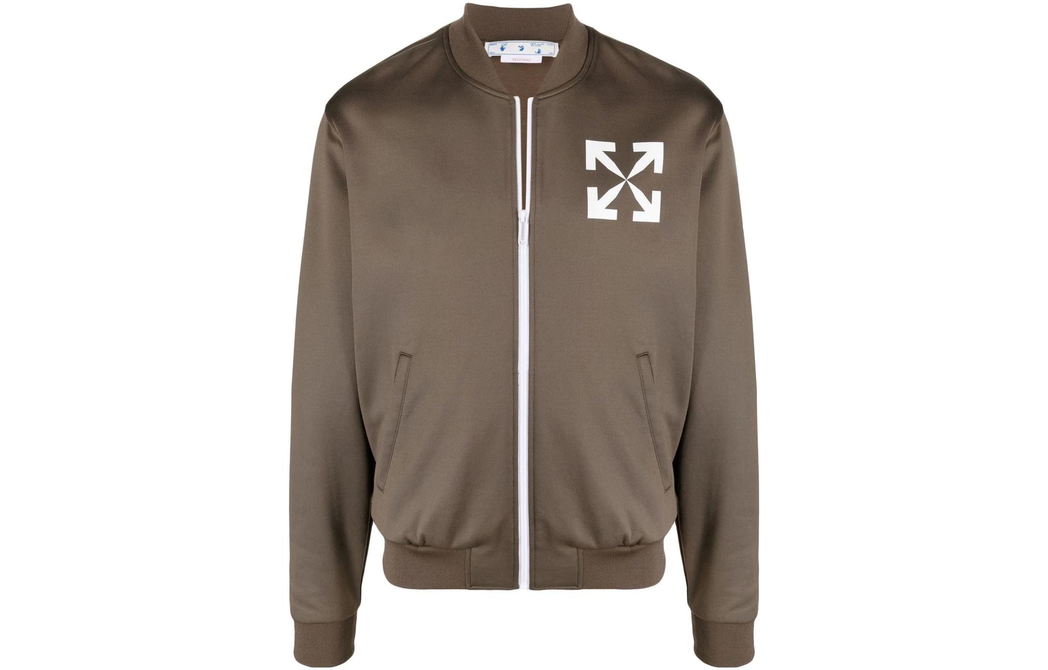 Мужская куртка OFF-WHITE (коричневая)