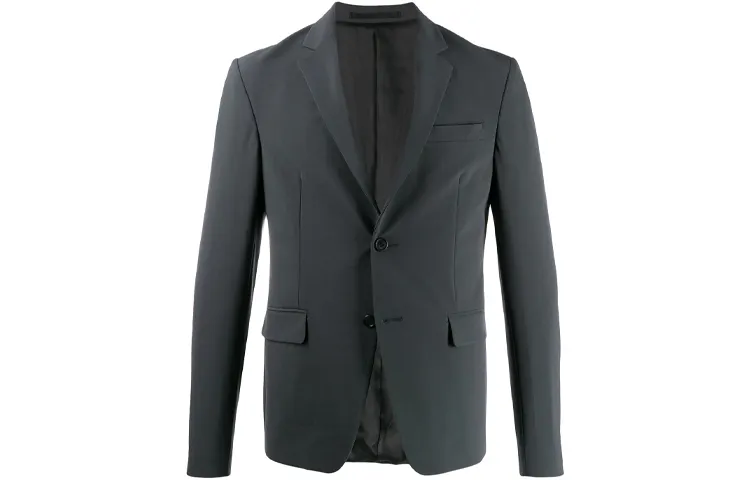 PRADA Business Suit Coat Men's Dark Gray