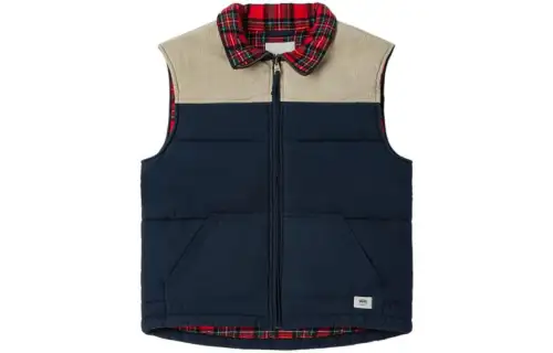 Vans Vests Unisex Multicolor Lapel Moderate Other