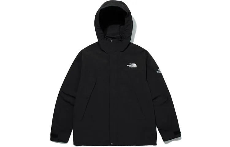THE NORTH FACE Waterproof And Windproof Windbreaker Jacket Unisex Black