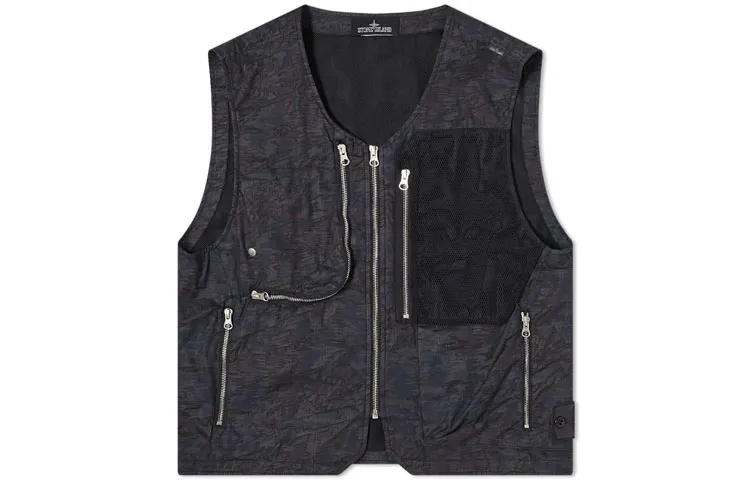 STONE ISLAND SS21 Vest Men's Black
