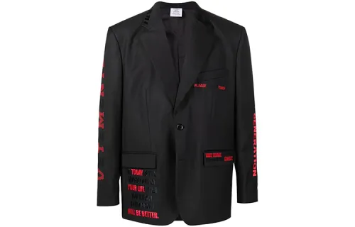 Vetements Business Suit Unisex Black