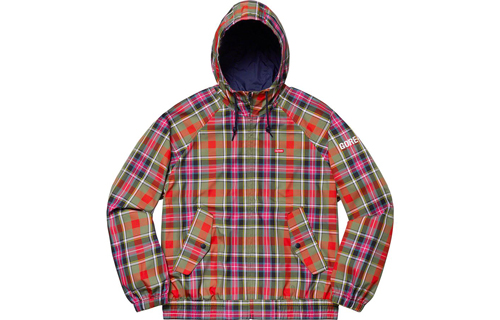 Унисекс куртка Supreme SS19 GORE-TEX Hooded Harrington (разноцветный) — фото 1