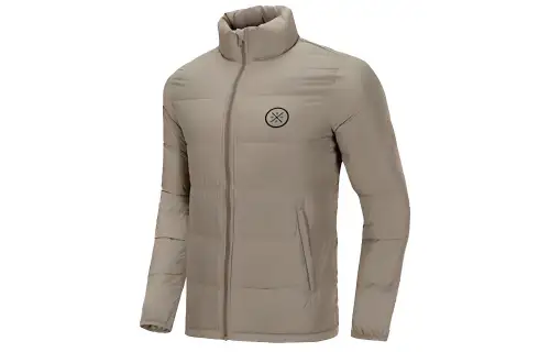 Li Ning Down Jacket Men's Elephant Gray