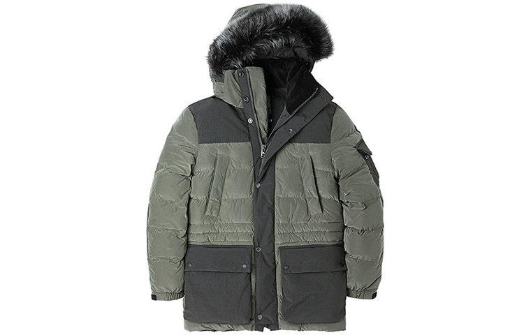 Мужская куртка Timberland (оливково-зеленая)