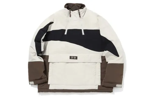 Li Ning Puffer Jacket Winter Men's Bud Yellow Gray Sparrow Umber