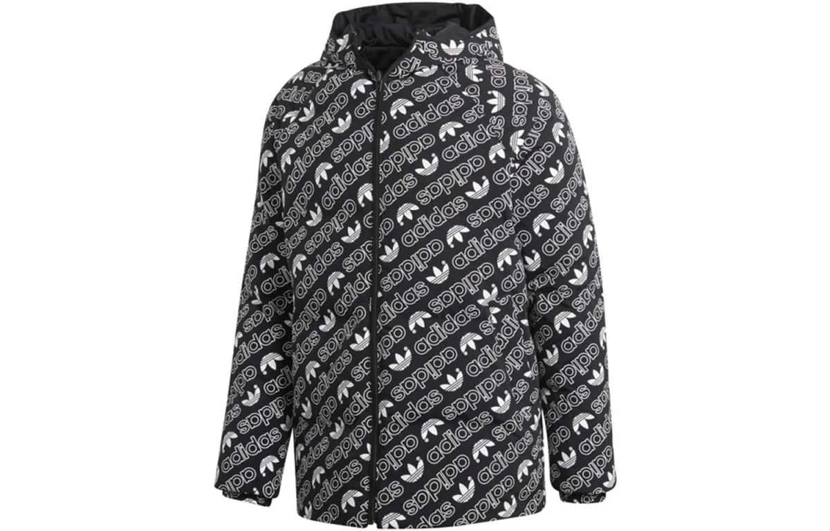 Adidas Originals Down Jacket Men's Black White
