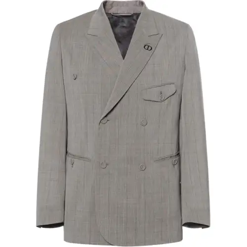 DIOR SS23 Business Suit Coat Men's Light Umber
