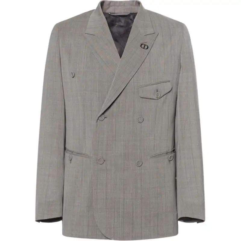 DIOR SS23 Business Suit Coat Men's Light Umber