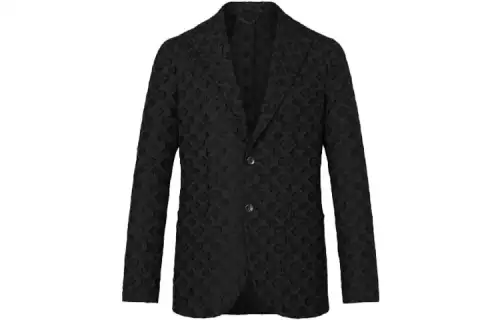 LOUIS VUITTON FW21 Business Suit Coat Men's Black