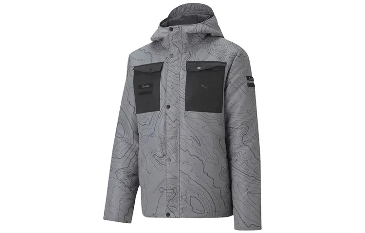 PUMA Porsche Racing Collection Coat Men's Gray