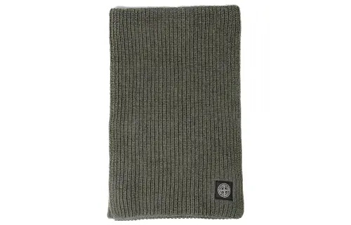 STONE ISLAND Knit Scarves Unisex Green