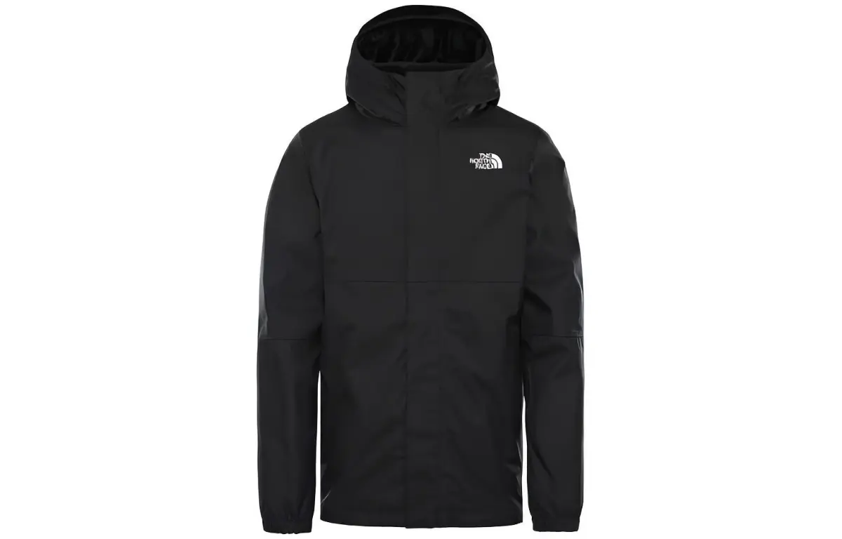 THE NORTH FACE Waterproof, Windproof, And Rainproof Windbreaker Jacket Men's Black