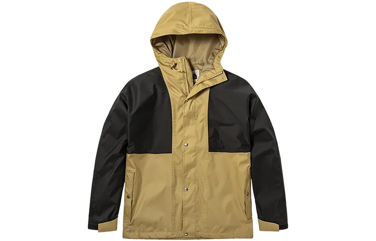 THE NORTH FACE Urban Exploration Windbreaker Jackets Men's Yellow Hooded Moderate