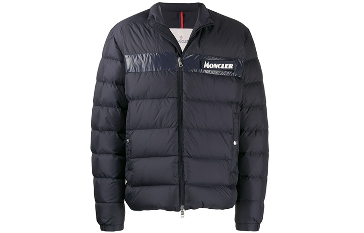 Мужской пуховик Moncler (синий)