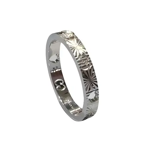 GUCCI Icon Rings Unisex Silver