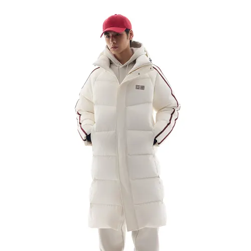 Anta Life Collection Down Jacket Unisex Ivory White