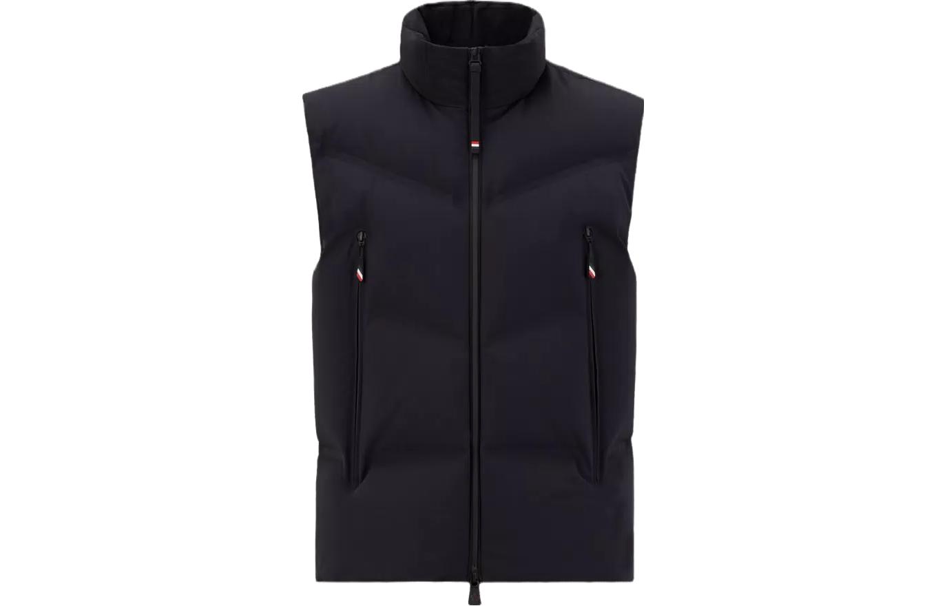 Мужской жилет Moncler Grenoble SS23 Lengau (черный)