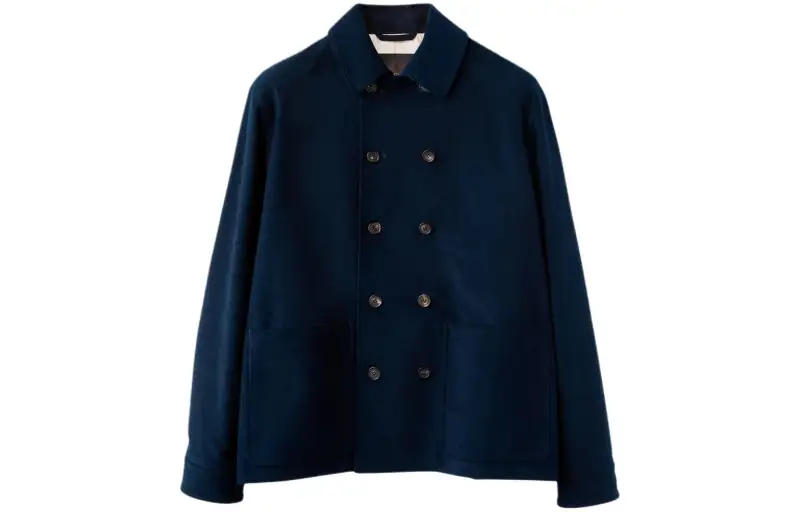 Loro Piana Esashi Jacket Jackets & Coats Men's Blue