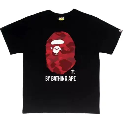 Bape Color Camo Big Ape Head Tee