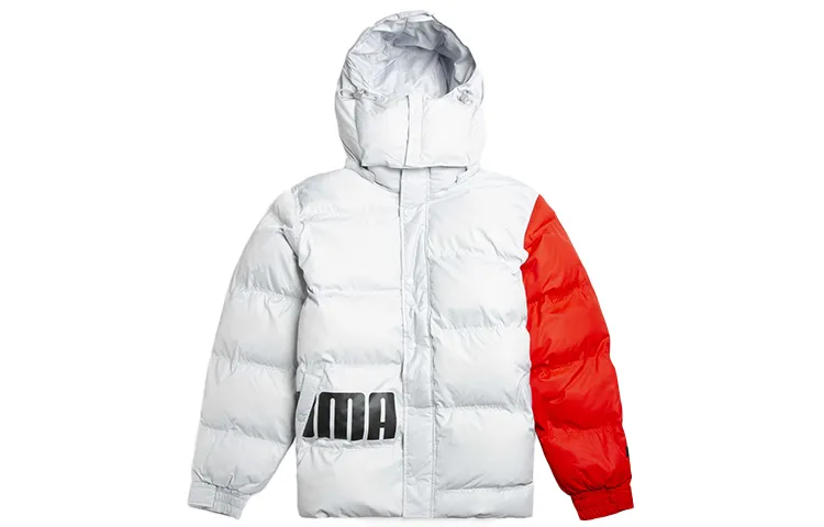 PUMA X ADER ERROR Puffer Jackets Men's Hooded Moderate Straight Fit