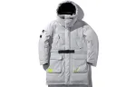 Li Ning Down Jacket Men's Lunar Rock Gray