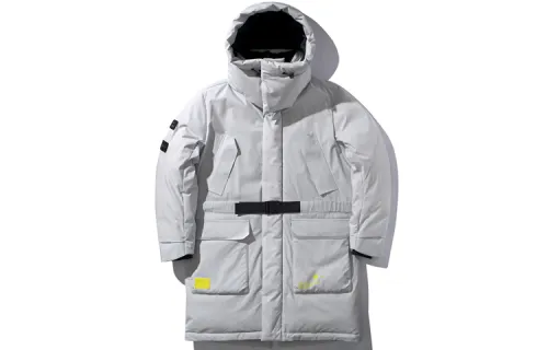 Li Ning Down Jacket Men's Lunar Rock Gray