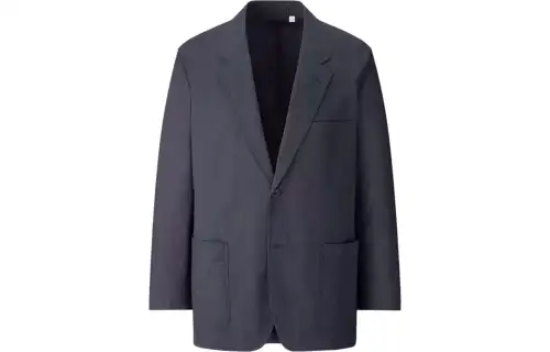 UNIQLO Business Suit Coat Men's Navy Blue