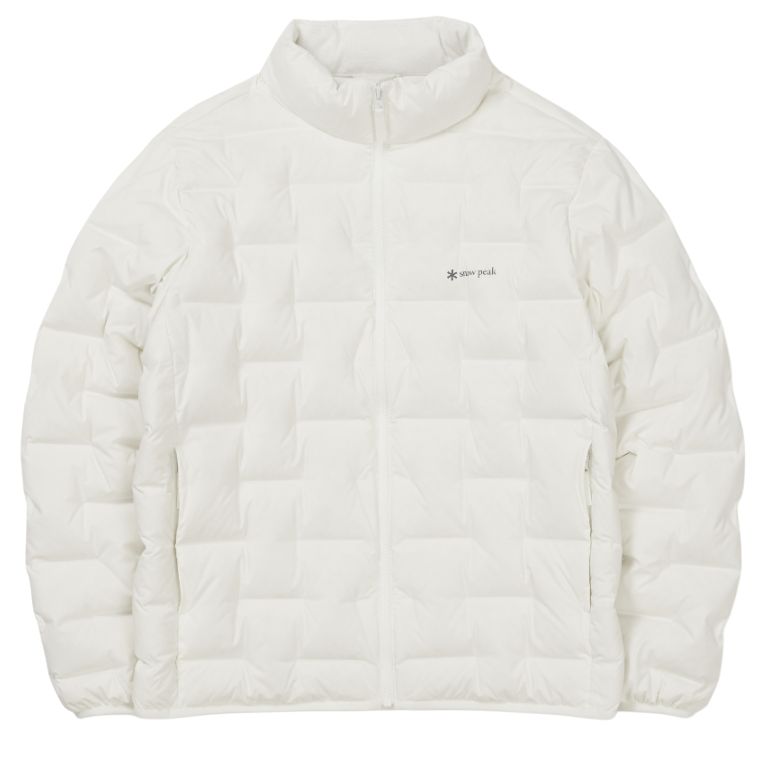 Мужской пуховик snow peak (однотонный)