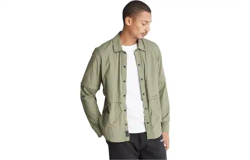 Timberland Jackets Men's Green Lapel Moderate Other