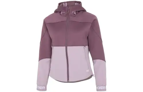 Under Armour Jackets Unisex Purple Hooded Moderate Other