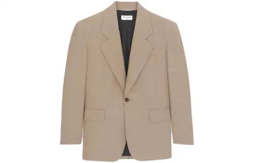 SAINT LAURENT Oversized Wool Blazer