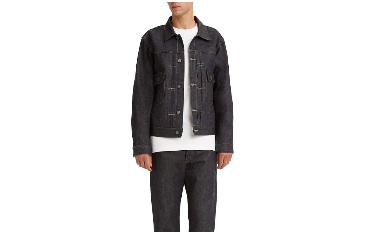 Мужская куртка Levi's (темно-синяя)