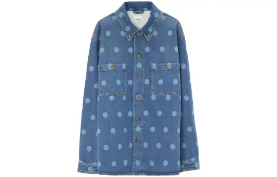 Burberry Denim Jacket Men's Blue