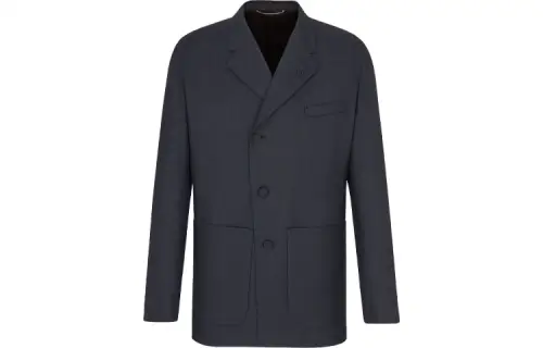 DIOR FW21 Business Suit Coat Men's Blue