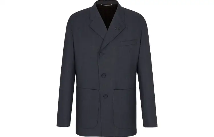 DIOR FW21 Business Suit Coat Men's Blue