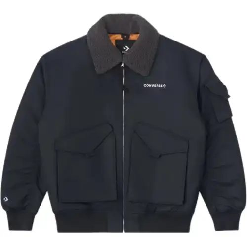 Converse Jackets & Coats Men's Black
