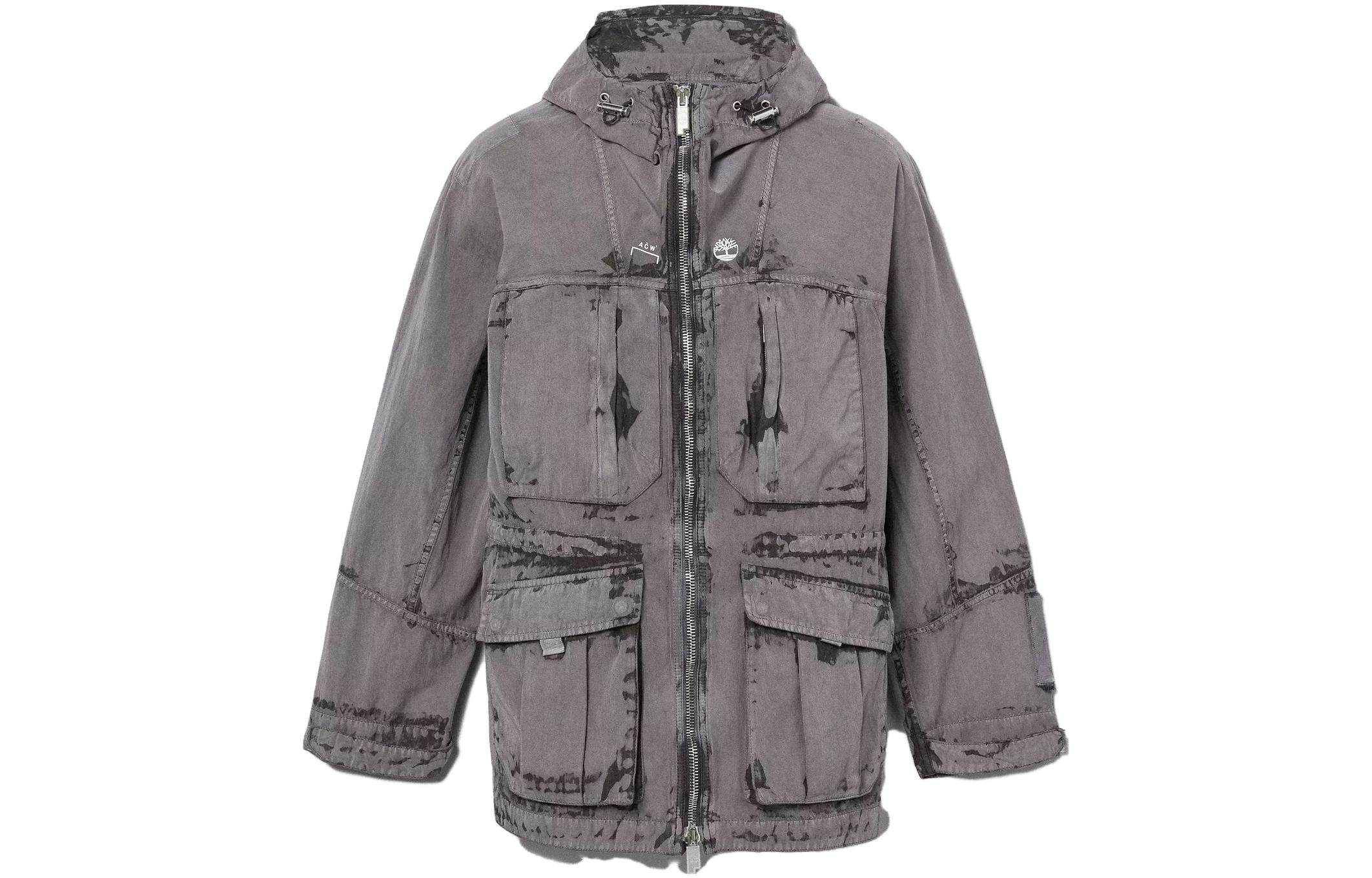 Timberland X A COLD WALL* Jackets Unisex Gray Hooded Moderate Other