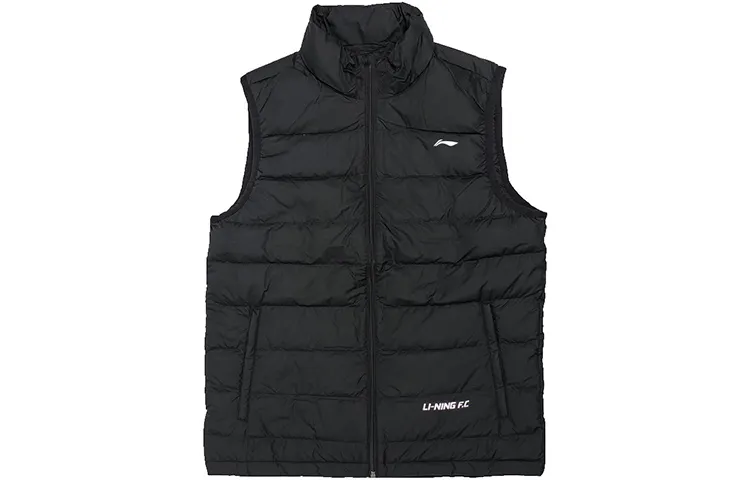 Li Ning Down Jacket Men's New Standard Black