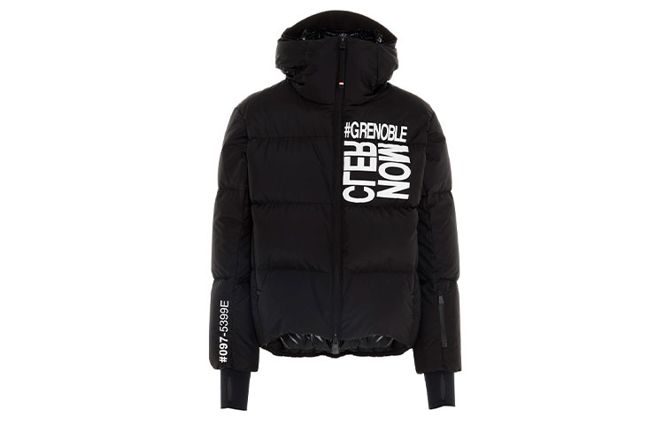 Мужской пуховик Moncler Grenoble Mazod (черный)