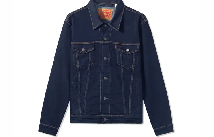Levi's Lapel Denim Jacket Men's Denim Blue