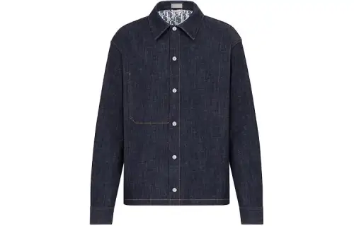 DIOR SS22 Denim Jacket Men's Blue