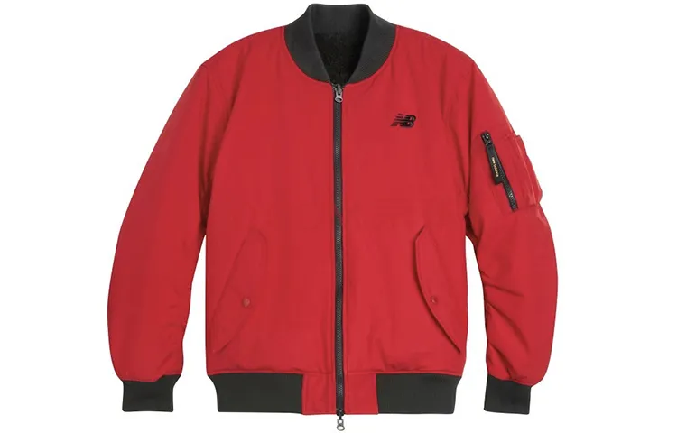 New Balance Puffer Jacket Unisex Red