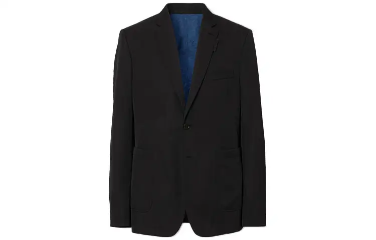 Burberry Slim Fit Wool Blend Blazer