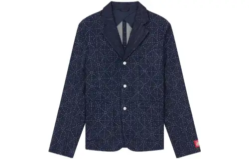 KENZO X LEVI'S Printed Denim Blazer