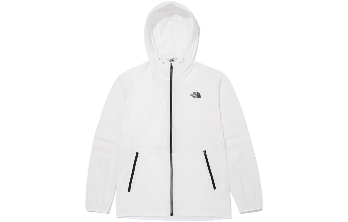 THE NORTH FACE Jackets Men's White Hooded (Non-detachable) Moderate Straight Fit